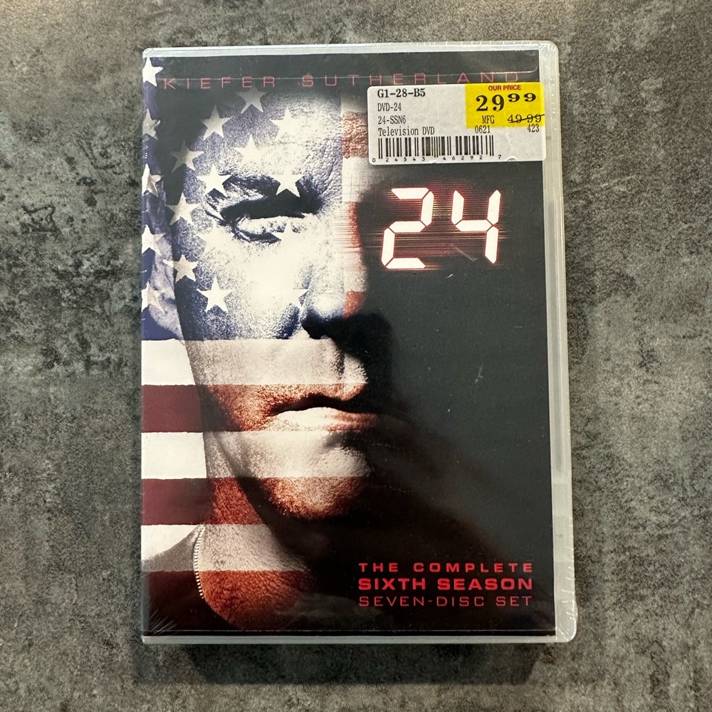 24: The Complete Sixth Season Sealed DVD set